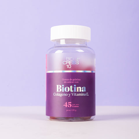 Gomas de Biotina con Colágeno y Vitamina E